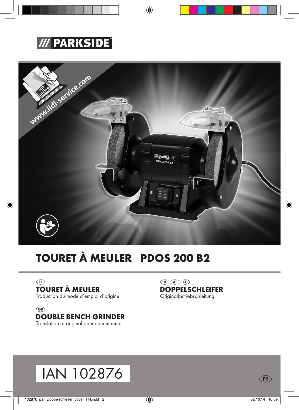 Parkside PDOS 200 B2 User Manual | 56 pages