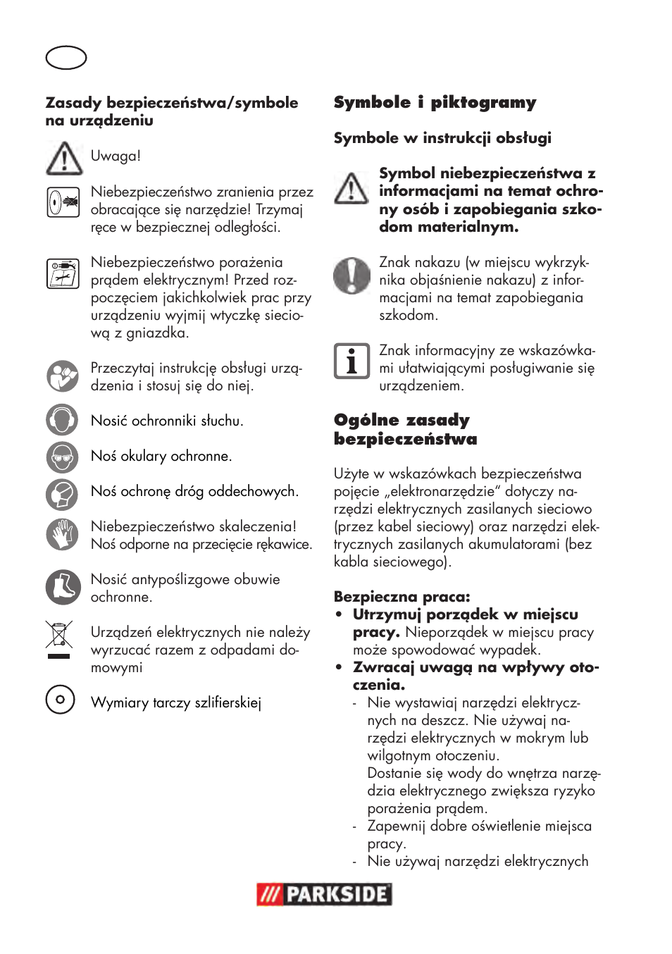 Parkside PDOS 200 B2 User Manual | Page 22 / 104