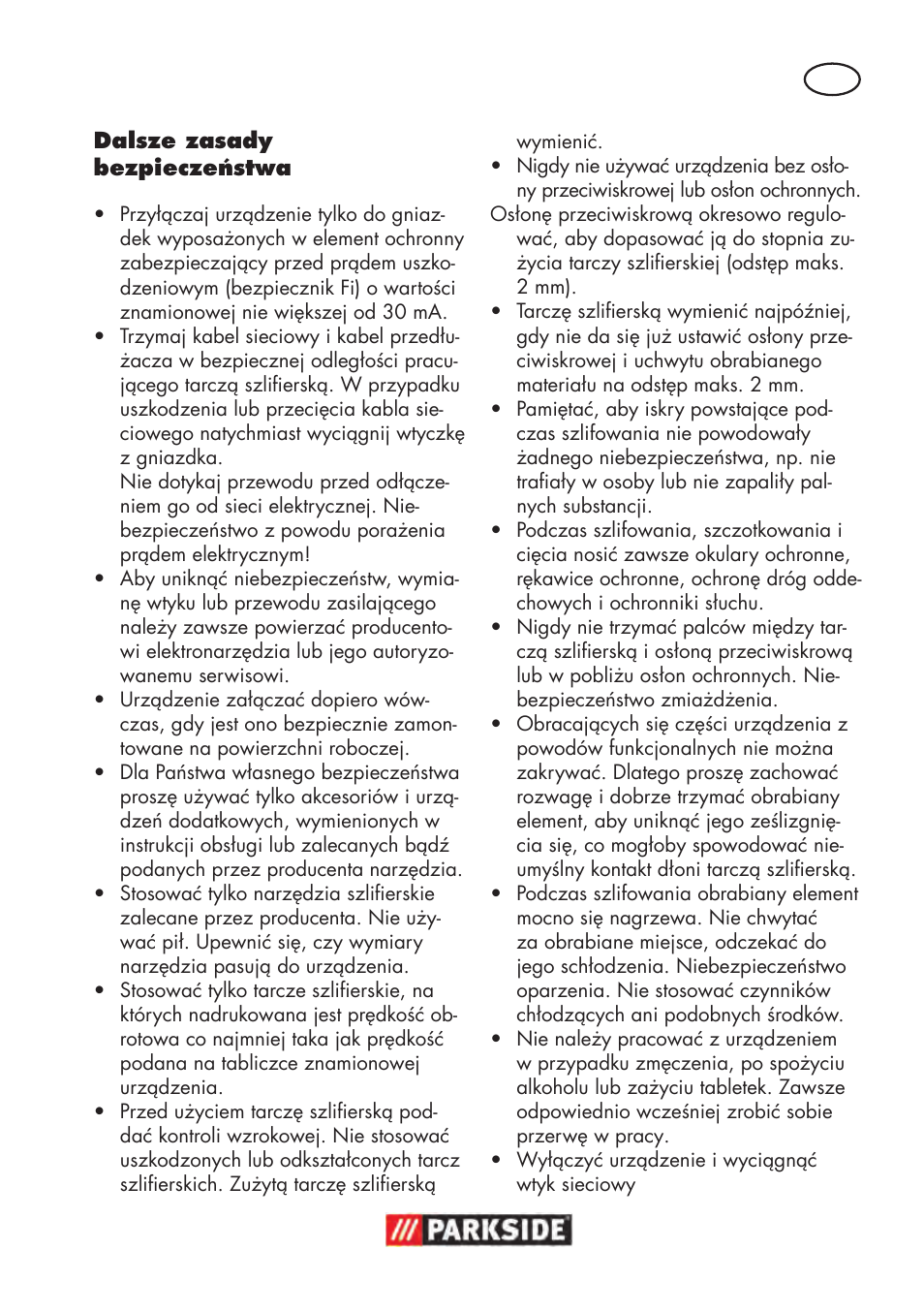 Parkside PDOS 200 B2 User Manual | Page 25 / 104
