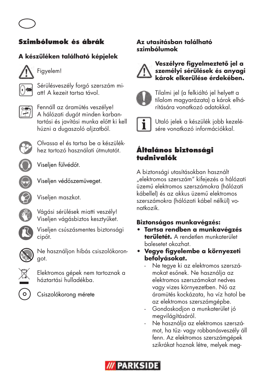 Parkside PDOS 200 B2 User Manual | Page 38 / 104