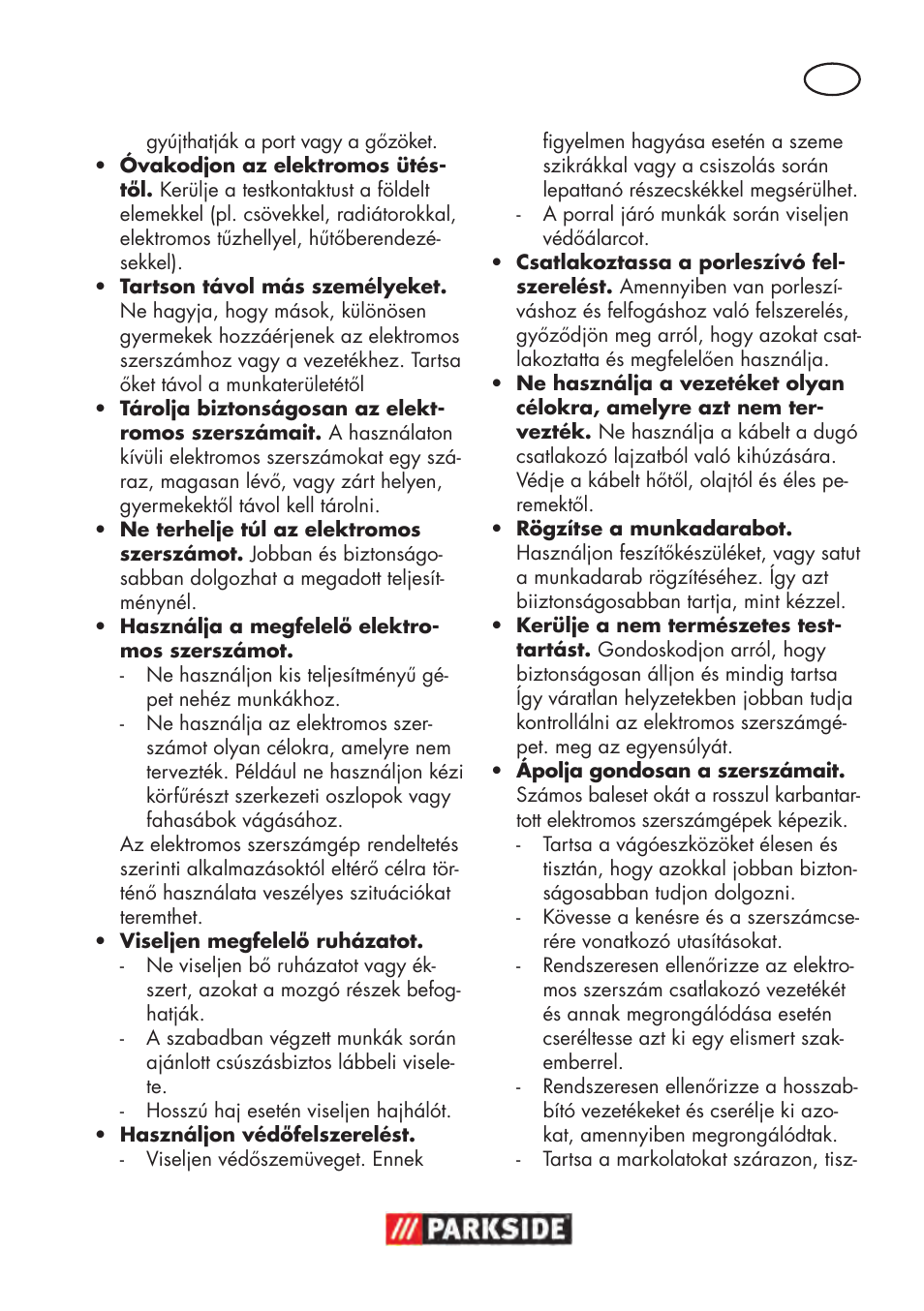 Parkside PDOS 200 B2 User Manual | Page 39 / 104