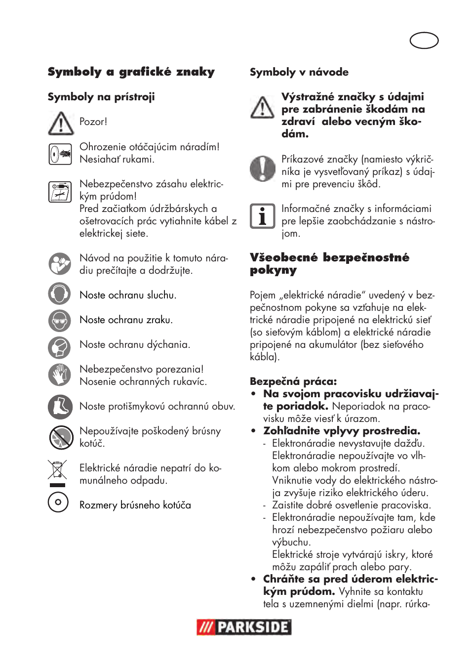 Parkside PDOS 200 B2 User Manual | Page 69 / 104