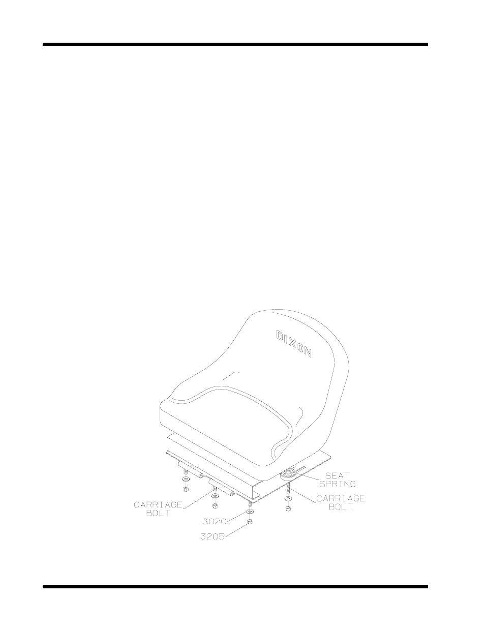 Seat adjustment instructions | Dixon 6520-1099 User Manual | Page 18 / 42