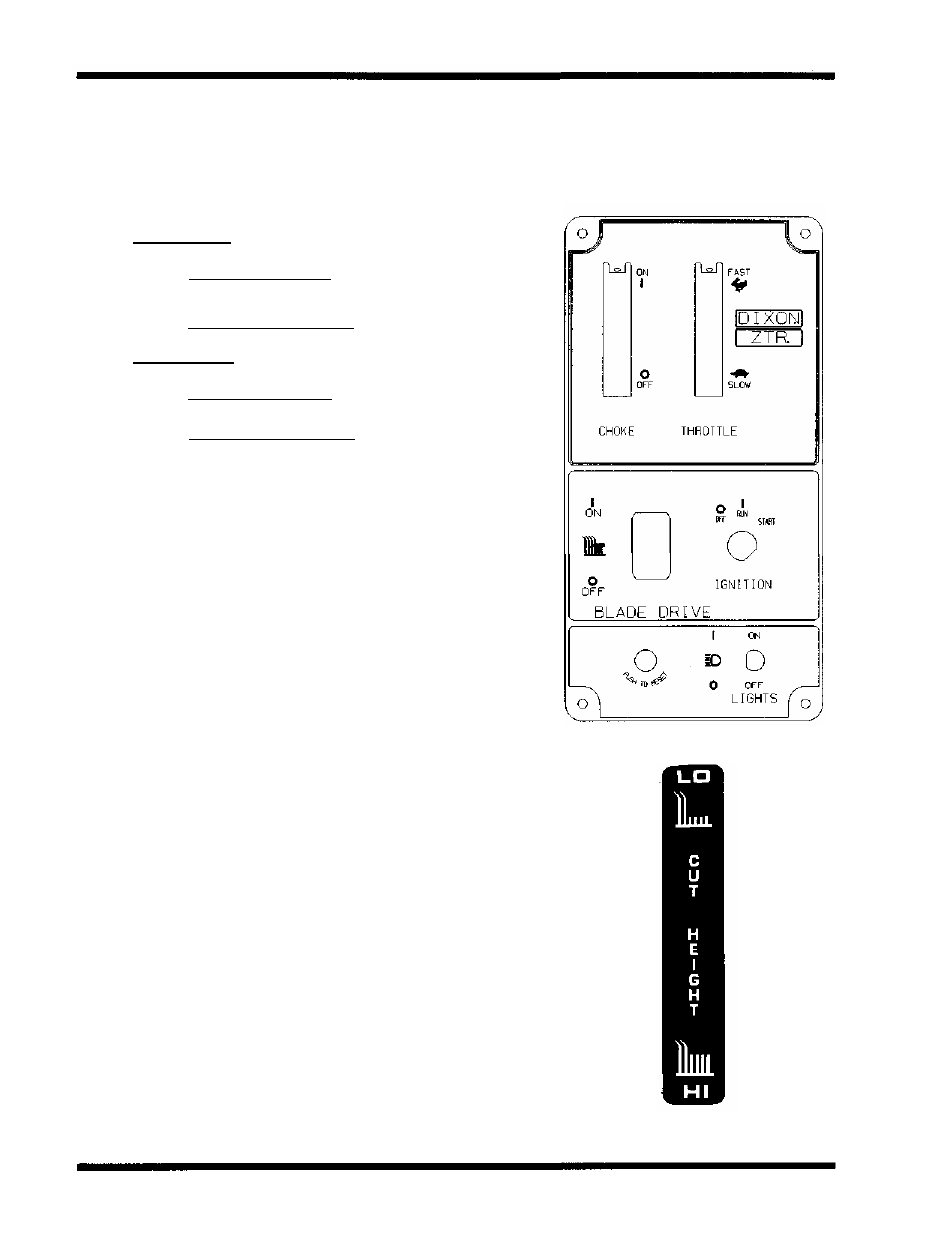 Dixon ZTR 5022 User Manual | Page 16 / 48