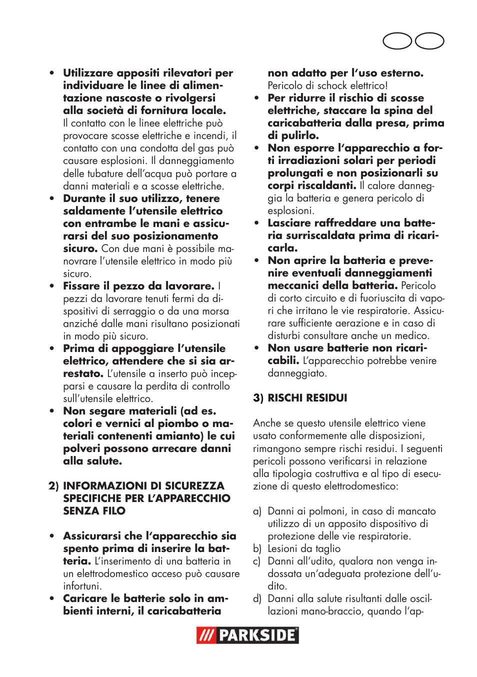 It mt | Parkside PSSA 18 A1 User Manual | Page 11 / 64