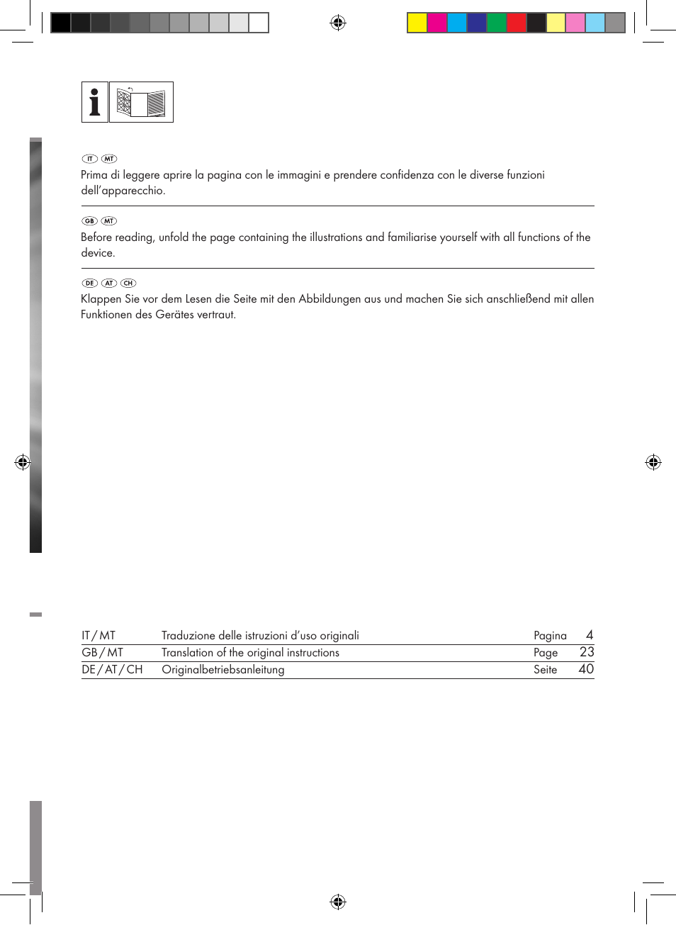 Parkside PSSA 18 A1 User Manual | Page 2 / 64