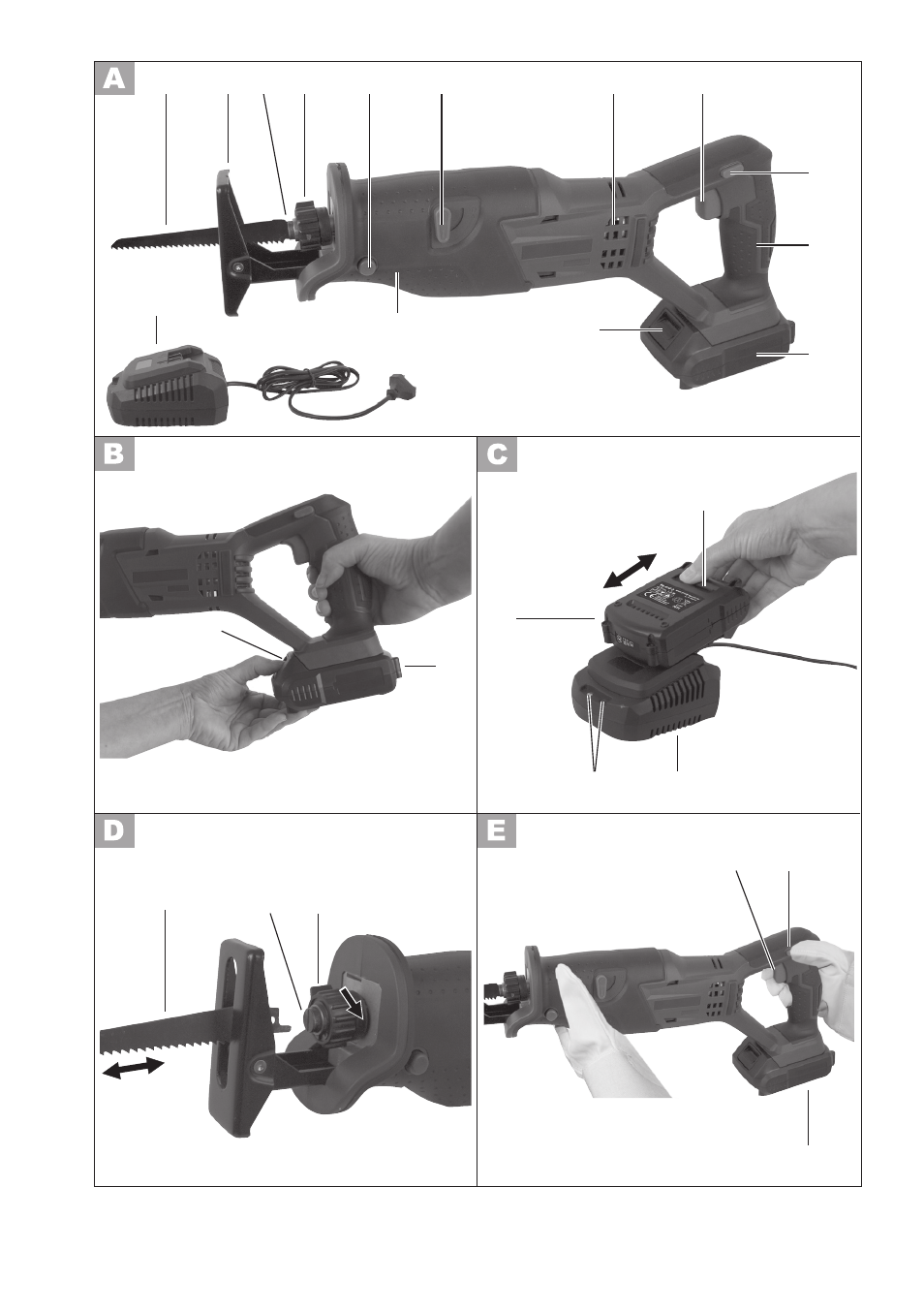 Parkside PSSA 18 A1 User Manual | Page 3 / 64