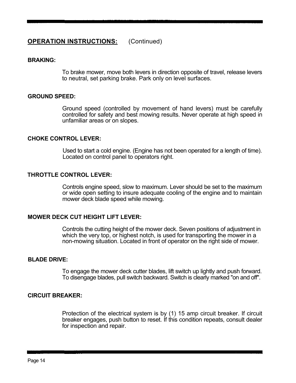 Dixon 5501 User Manual | Page 17 / 42
