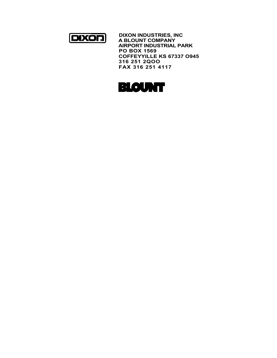 Dixon 5501 User Manual | Page 42 / 42
