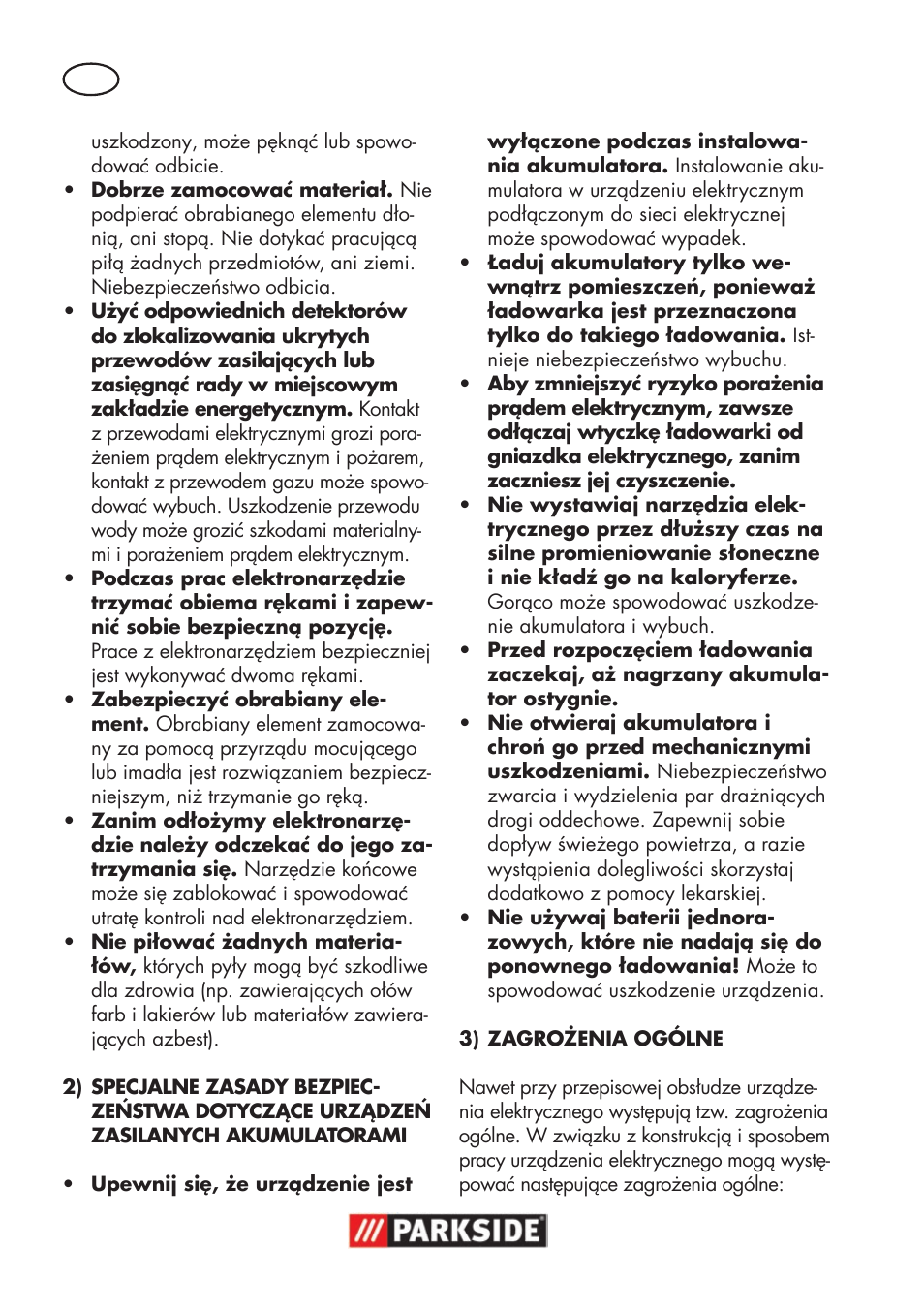 Parkside PSSA 18 A1 User Manual | Page 28 / 140