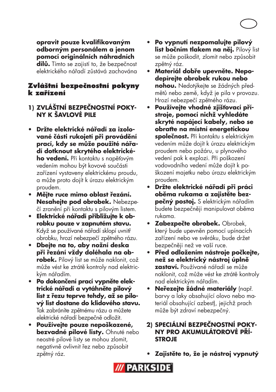 Parkside PSSA 18 A1 User Manual | Page 83 / 140
