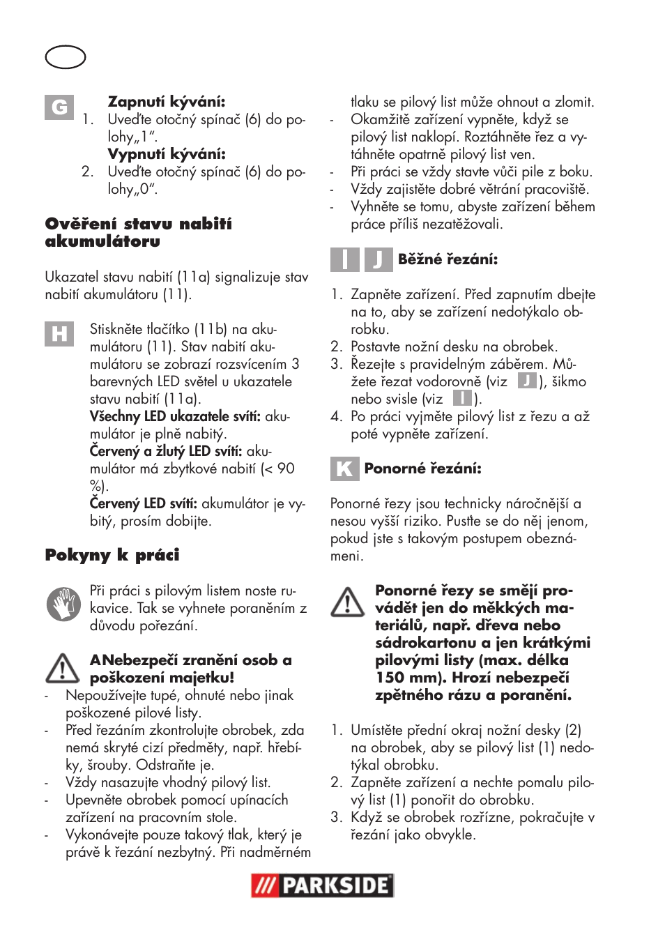 Parkside PSSA 18 A1 User Manual | Page 88 / 140