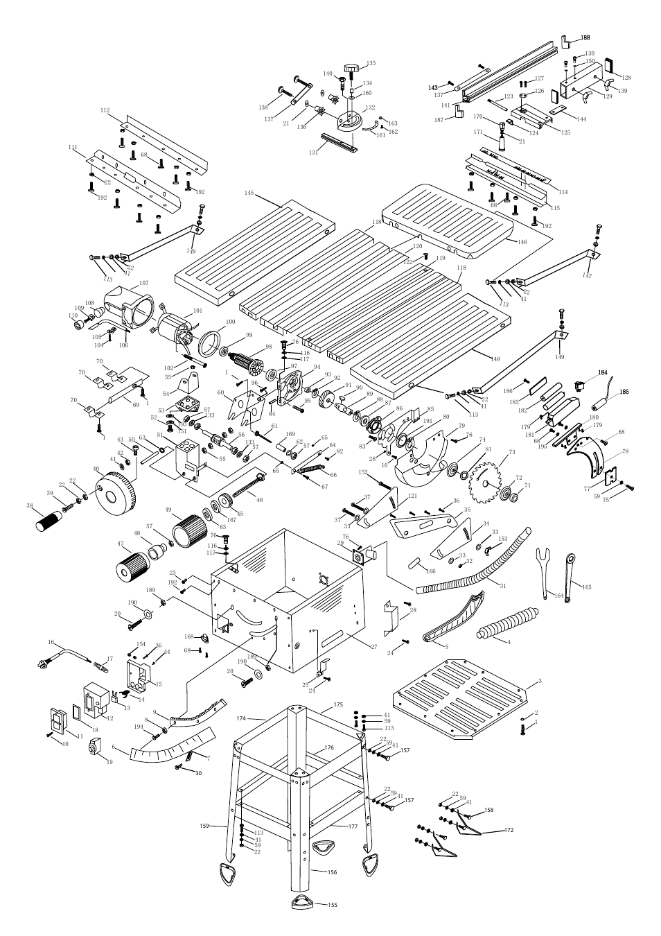 Parkside PTK 2000 A1 User Manual | Page 78 / 80