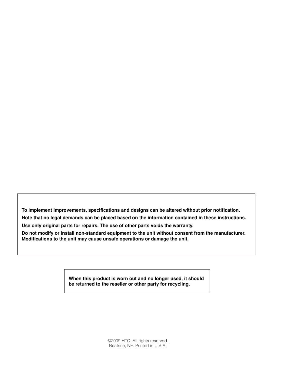 Dixon Grizzly SE 966516601 User Manual | Page 2 / 72