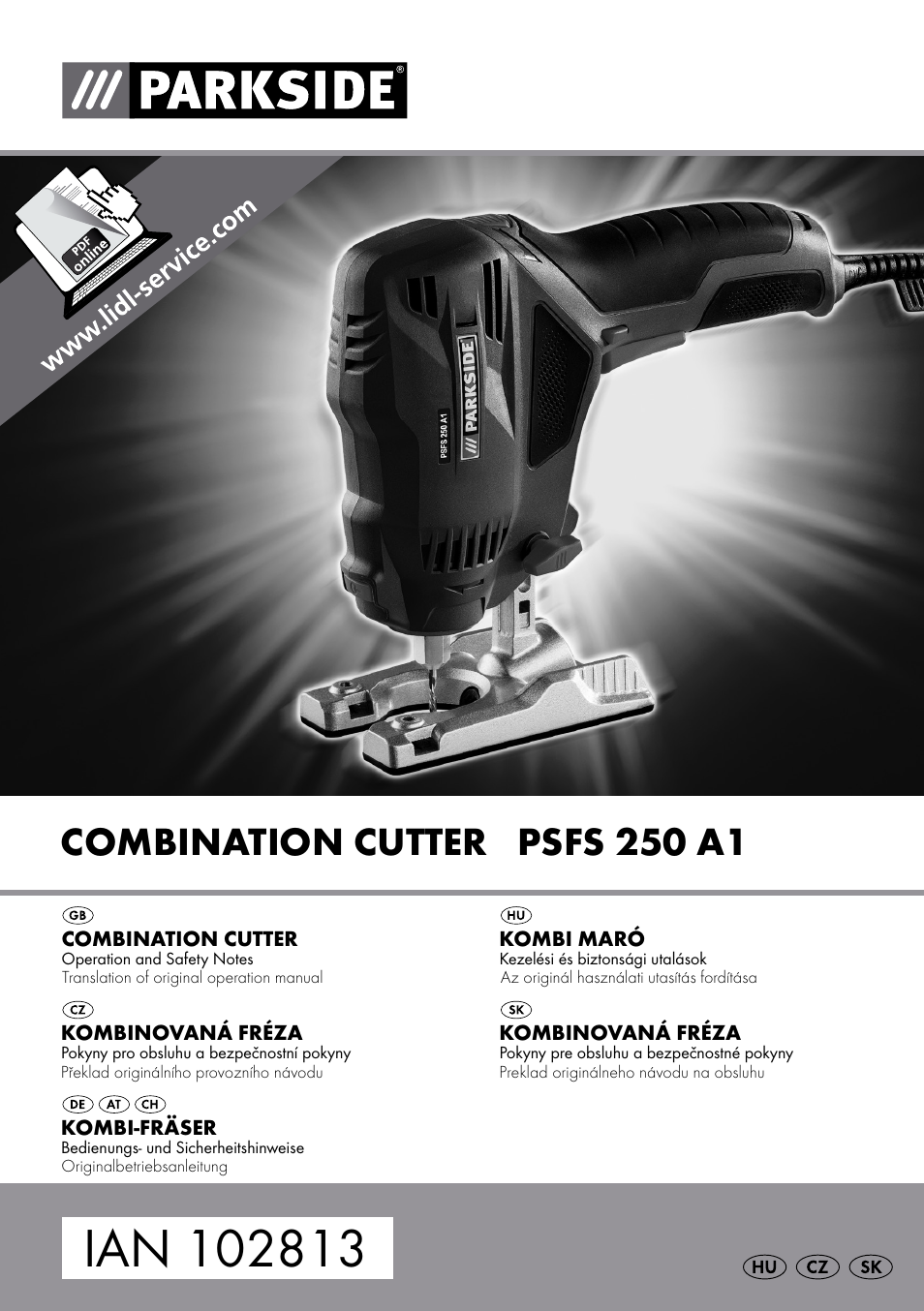 Parkside PSFS 250 A1 User Manual | 50 pages
