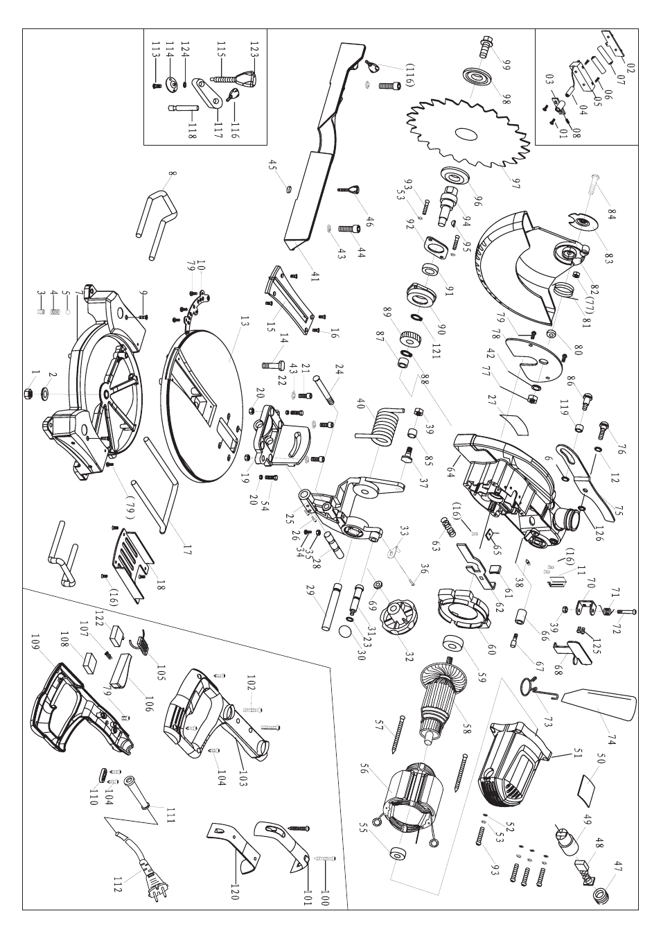 Parkside PKS 1500 A1 User Manual | Page 62 / 64