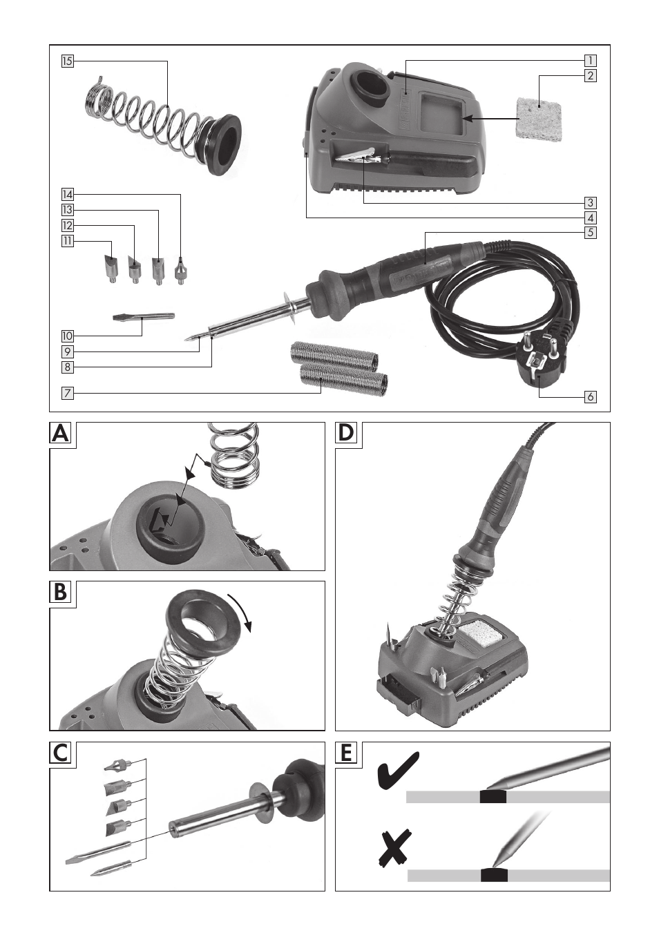 Ed a b c | Parkside PLBS 30 B2 User Manual | Page 3 / 20