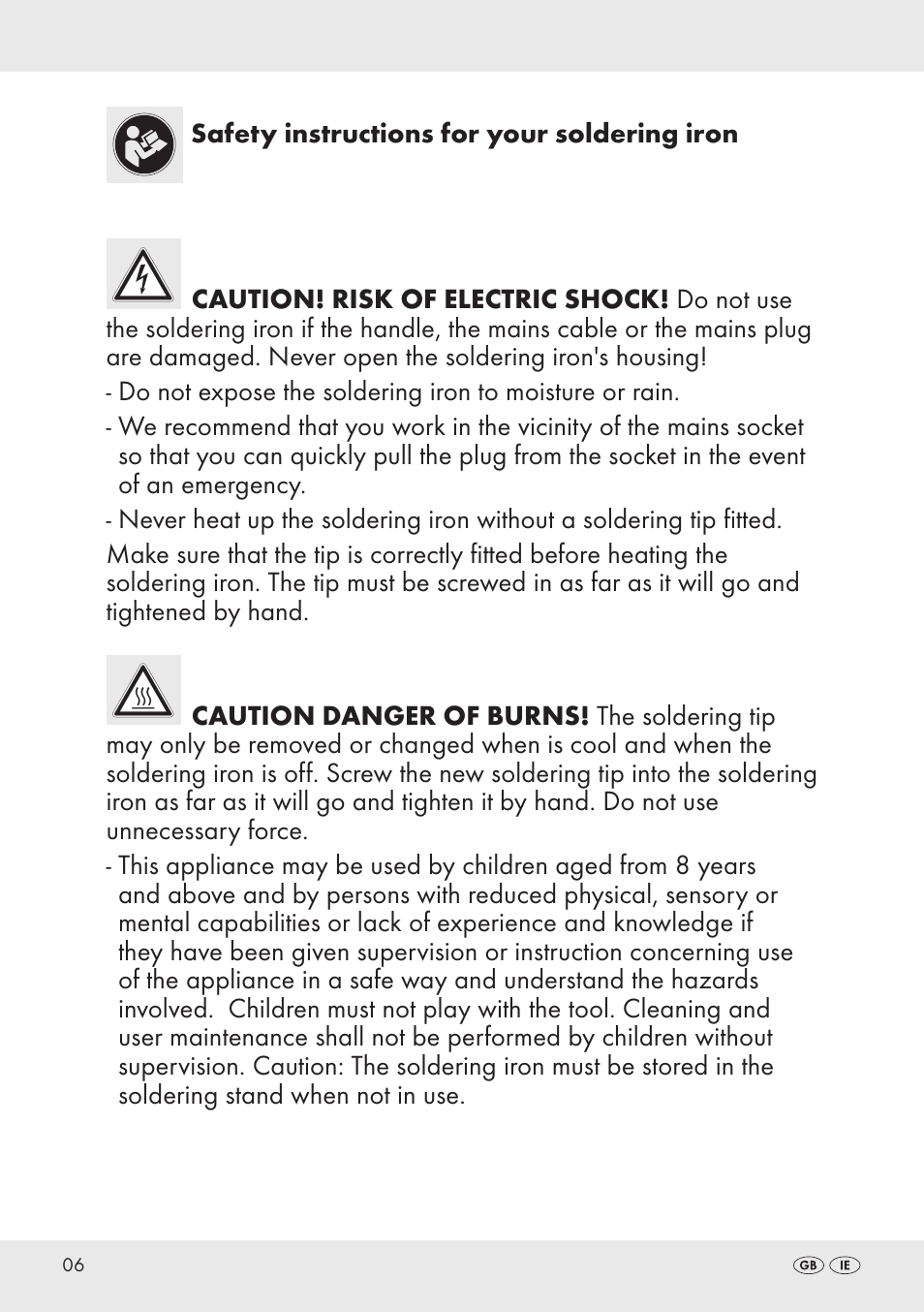 Parkside PLBS 30 B2 User Manual | Page 6 / 20