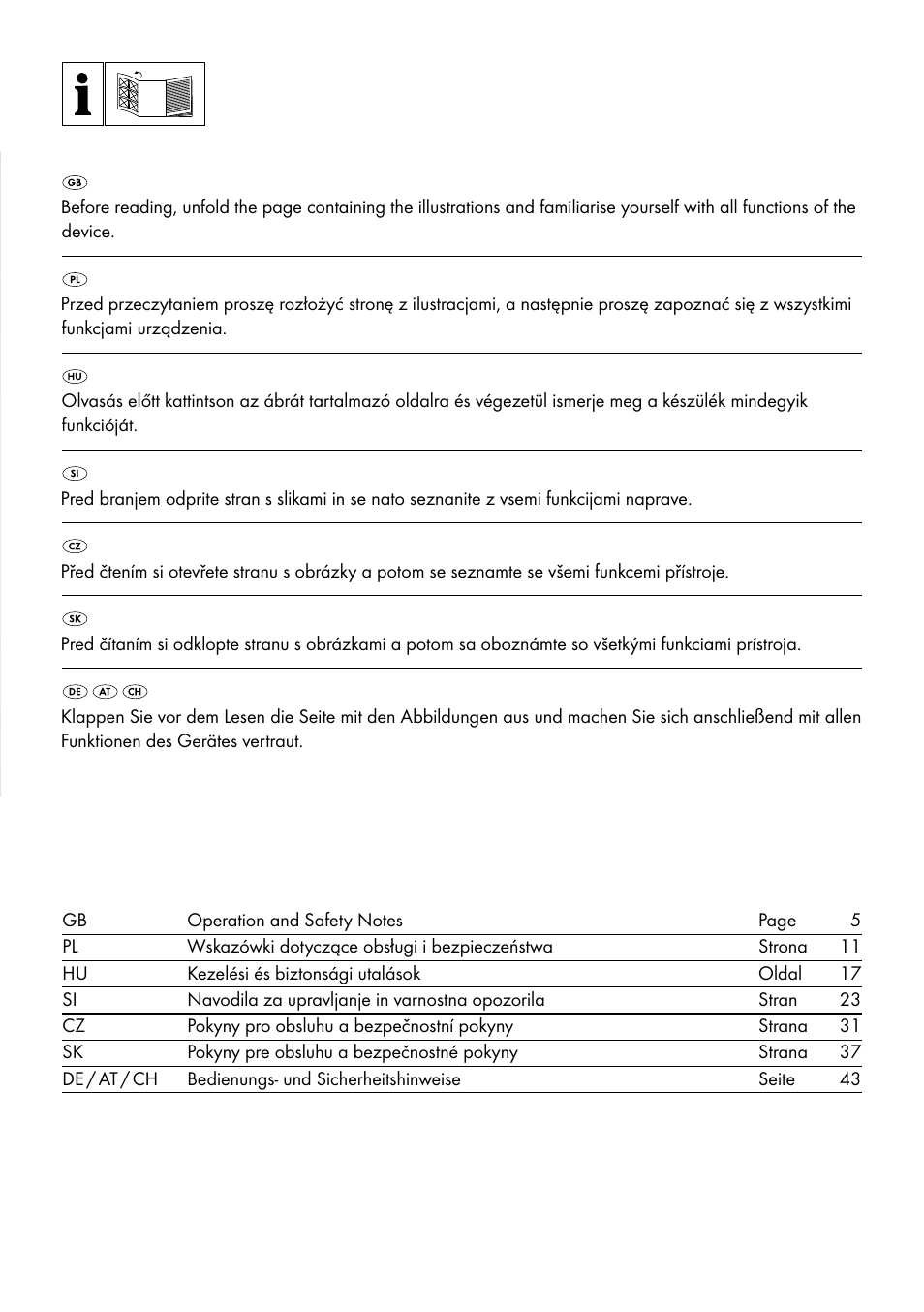 Parkside PHLG 2000 C2 User Manual | Page 2 / 49