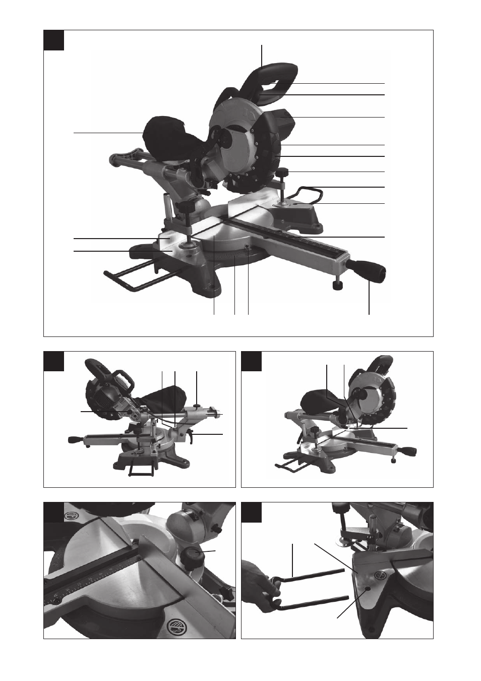 Parkside PZKS 1500 A1 User Manual | Page 3 / 76