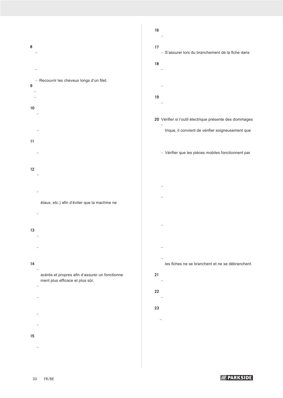 Parkside PZKS 1500 A1 User Manual | Page 35 / 76