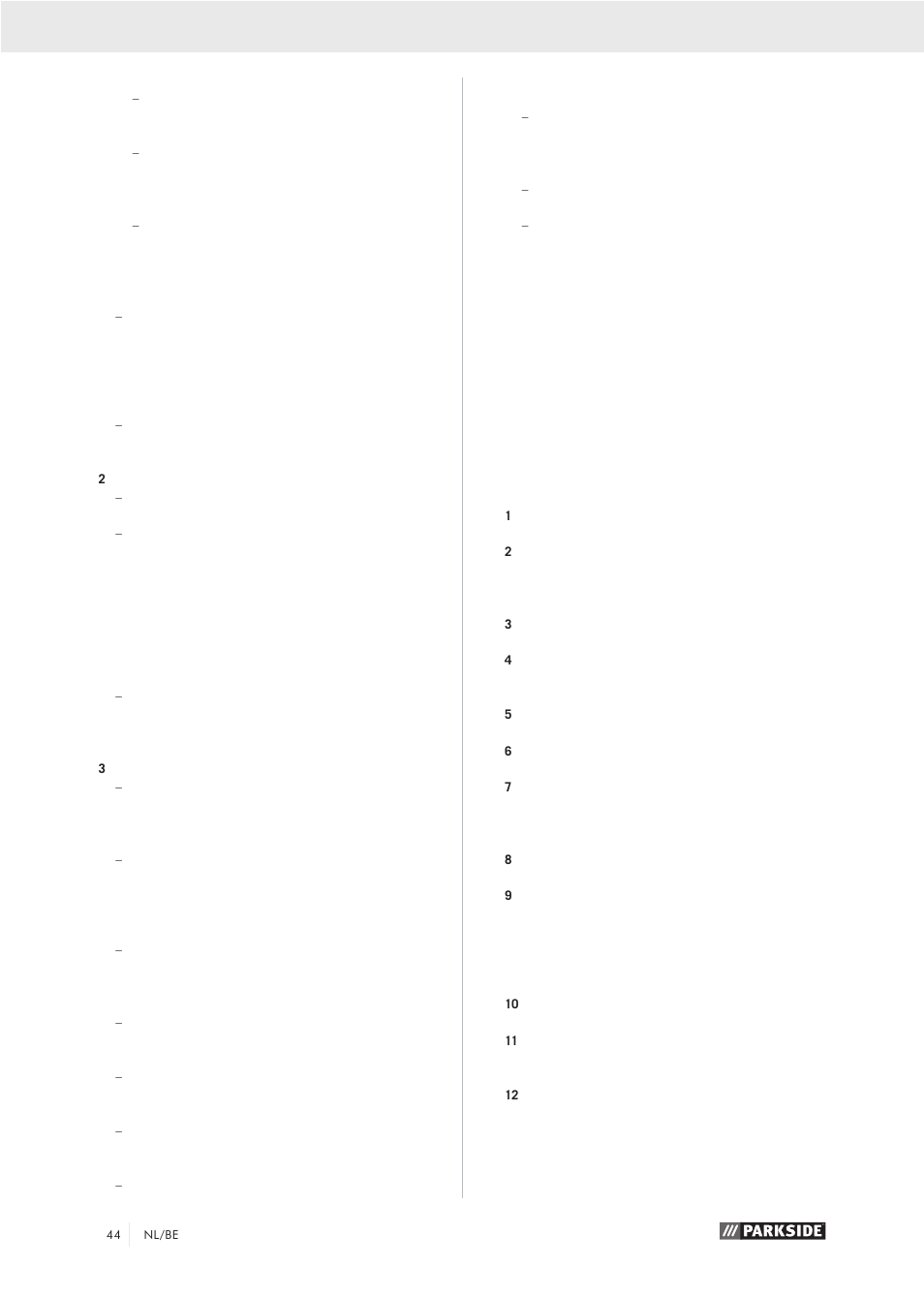 Parkside PZKS 1500 A1 User Manual | Page 49 / 76