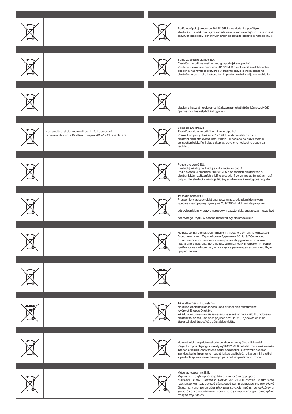 Parkside PZKS 1500 A1 User Manual | Page 75 / 76