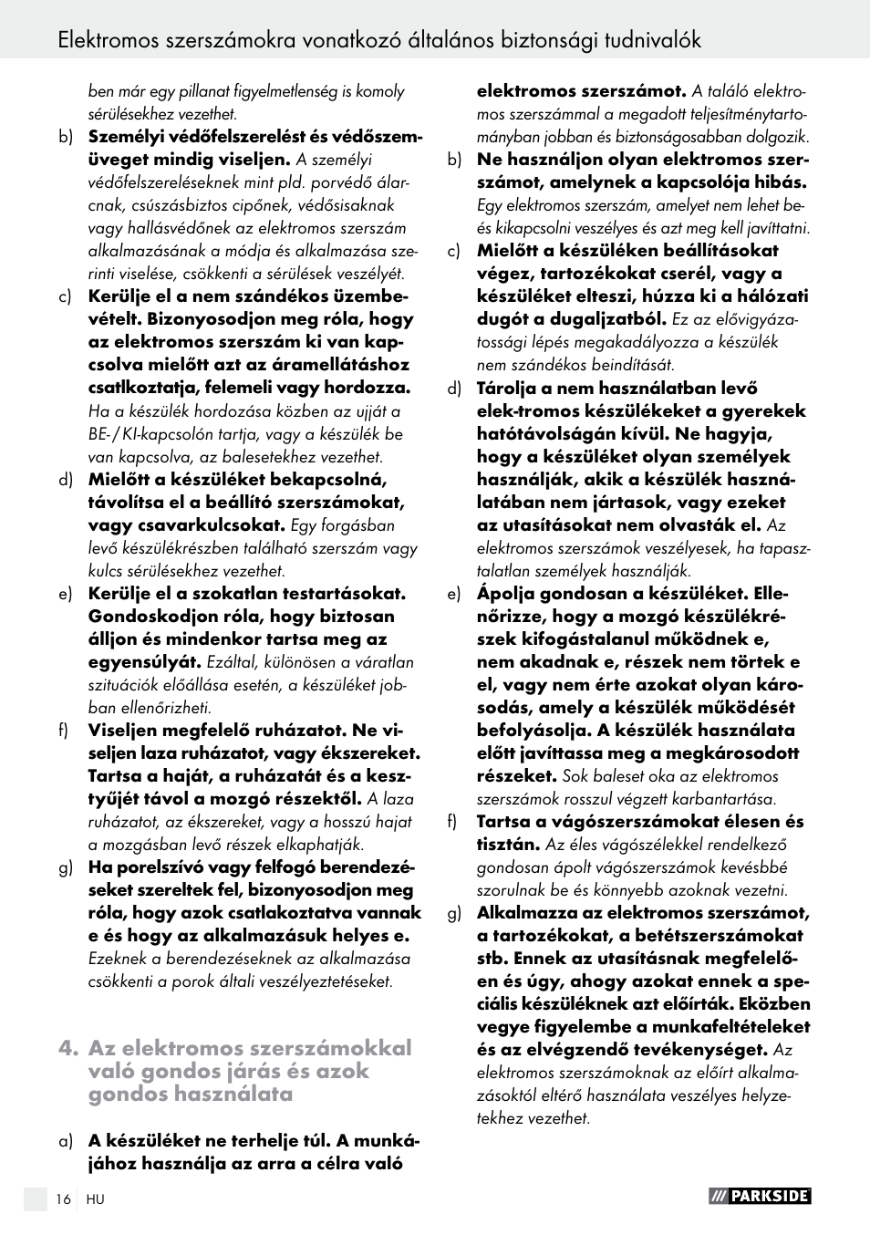 Parkside PFMR 1400 B1 User Manual | Page 16 / 55