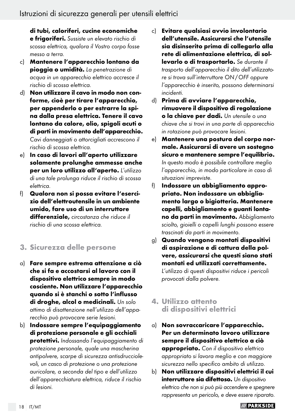 Parkside PBH 1050 A1 User Manual | Page 18 / 52