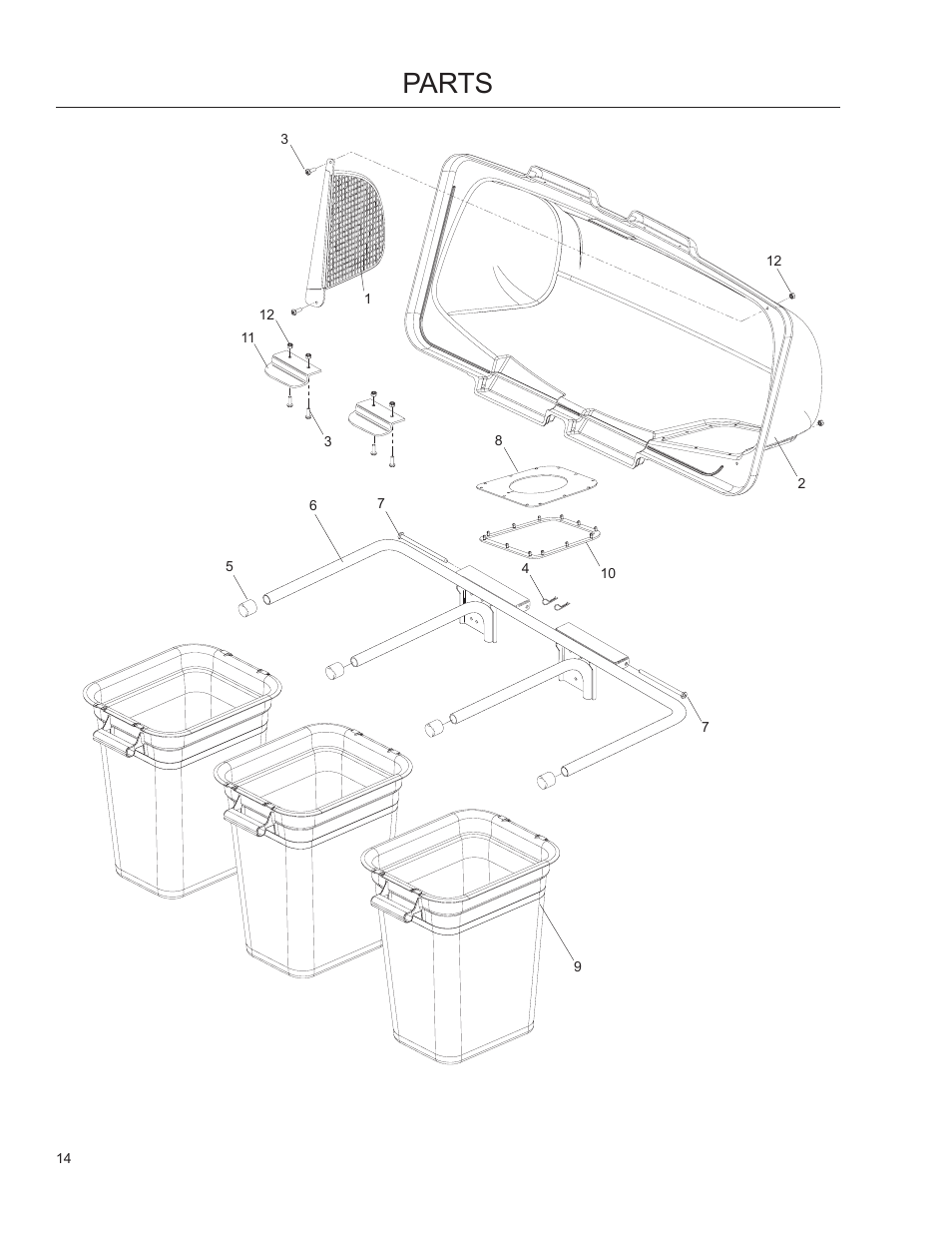 Parts | Dixon 966 004201 User Manual | Page 13 / 18