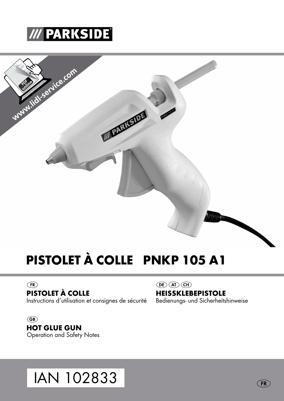 Parkside PNKP 105 A1 User Manual | 36 pages
