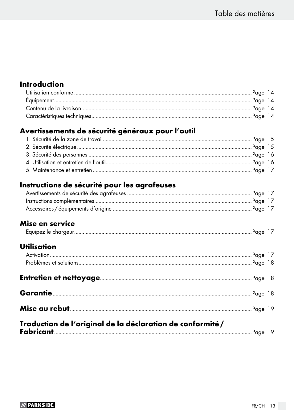 Parkside PHET 15 A1 User Manual | Page 13 / 35