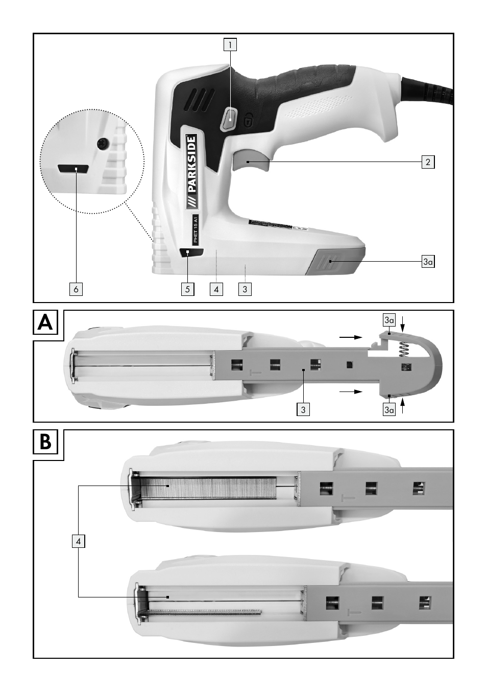 Parkside PHET 15 A1 User Manual | Page 3 / 44