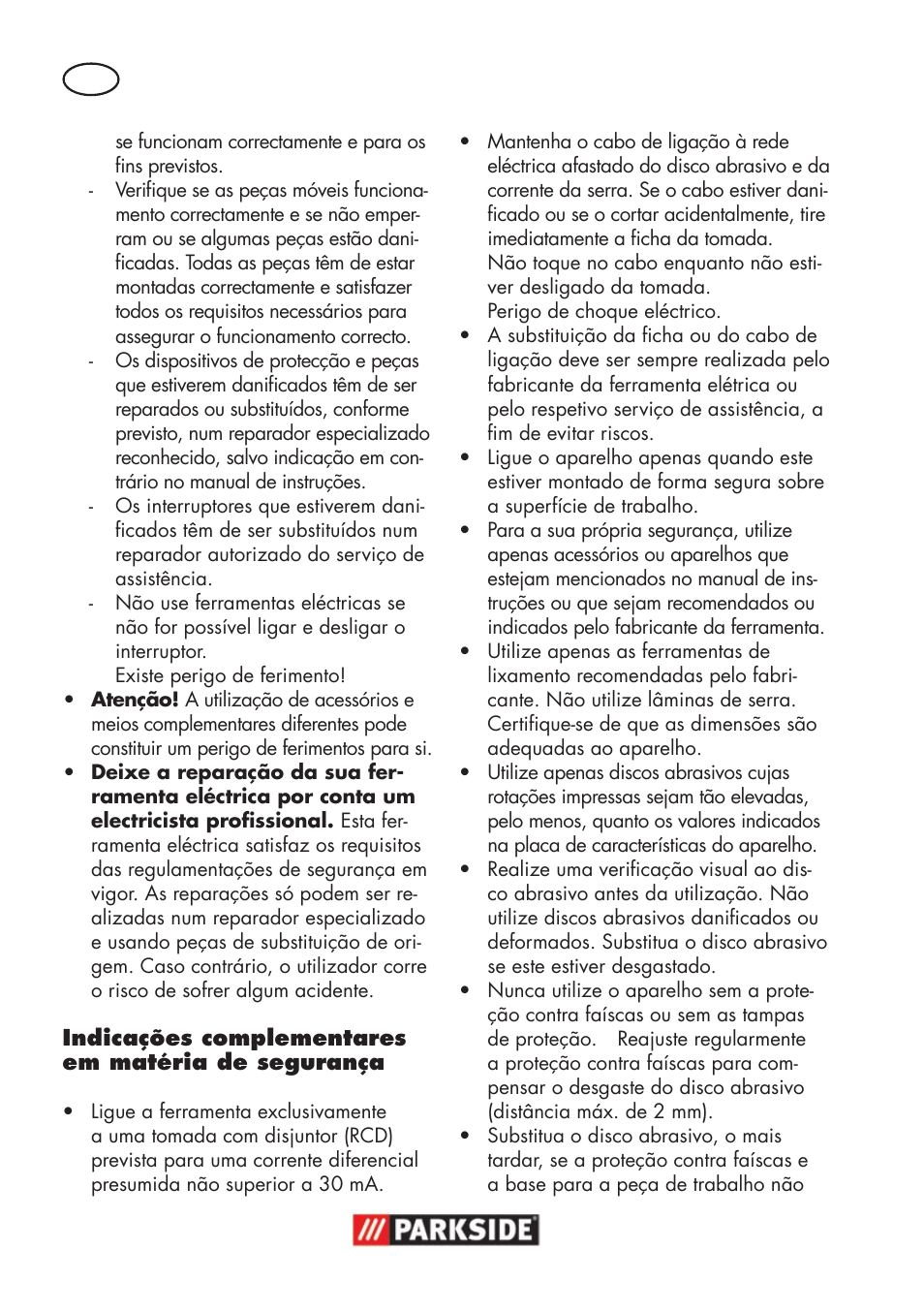 Parkside PSS 65 A1 User Manual | Page 24 / 72