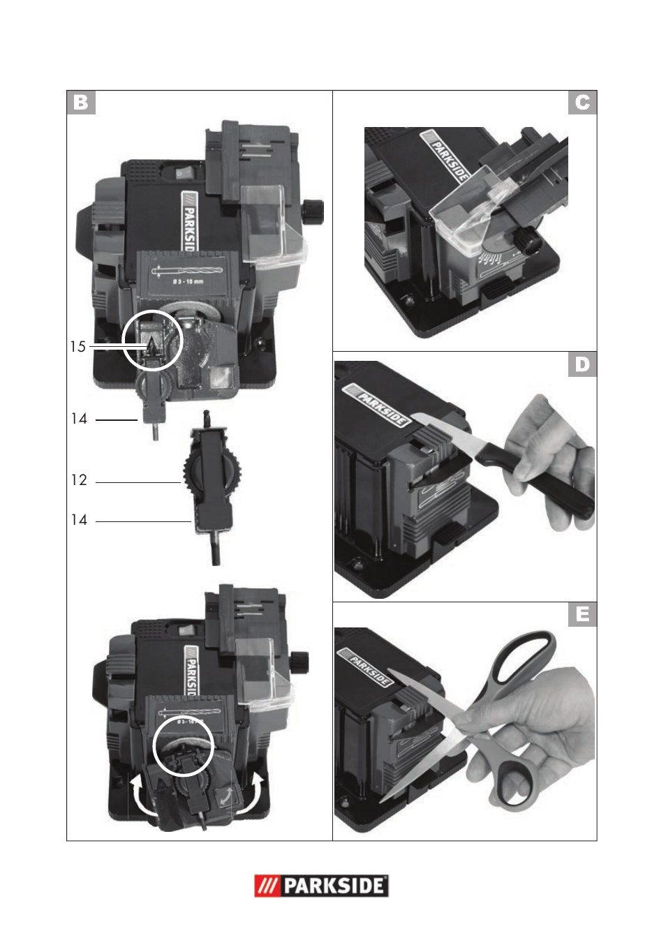Parkside PSS 65 A1 User Manual | Page 70 / 72