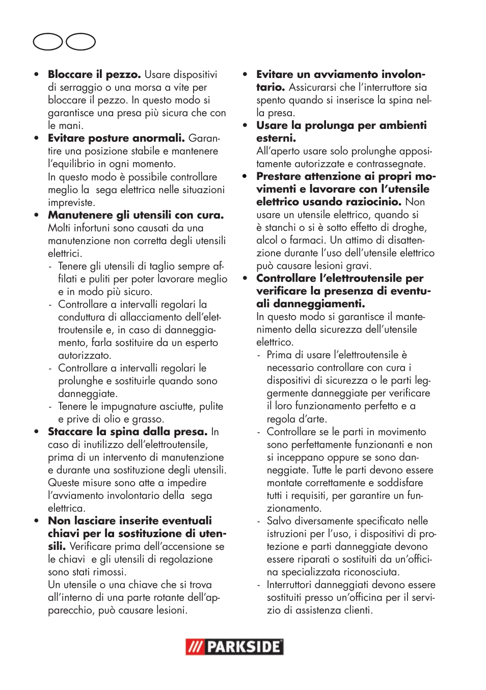 It mt | Parkside PSS 65 A1 User Manual | Page 8 / 72