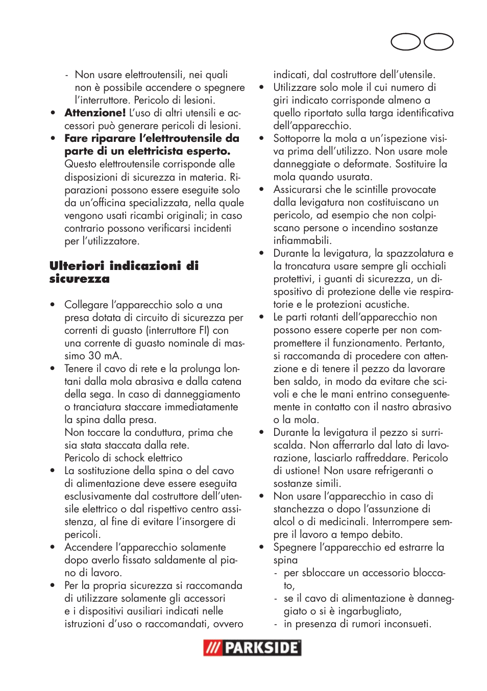 It mt | Parkside PSS 65 A1 User Manual | Page 9 / 72