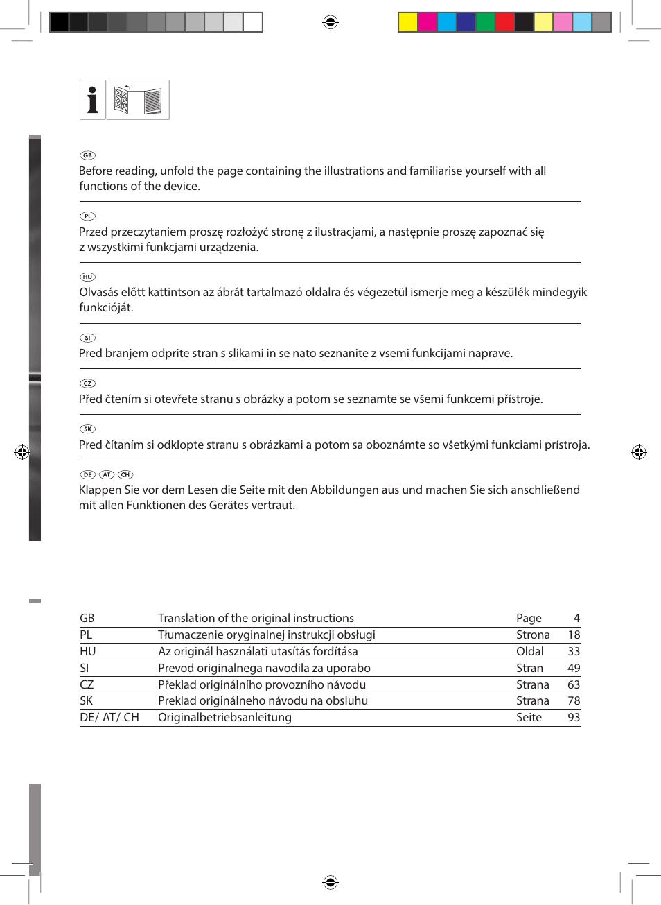 Parkside PSS 65 A1 User Manual | Page 2 / 120