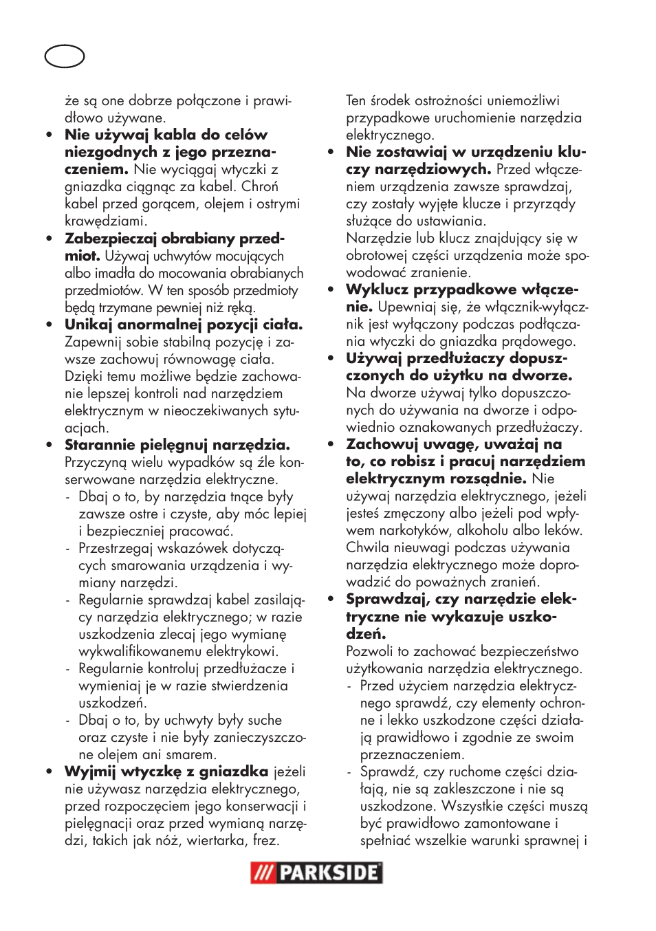 Parkside PSS 65 A1 User Manual | Page 22 / 120