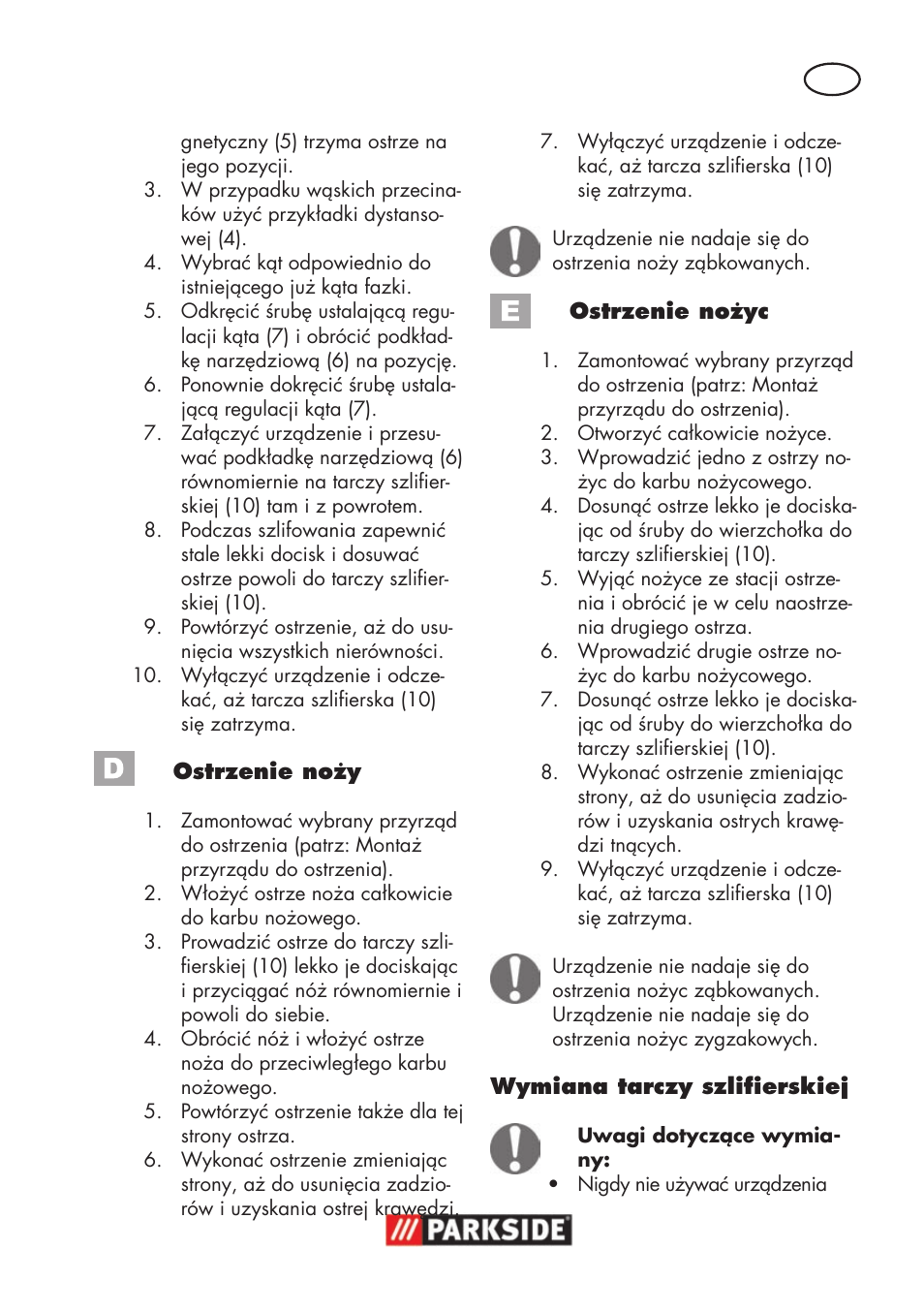 Parkside PSS 65 A1 User Manual | Page 27 / 120