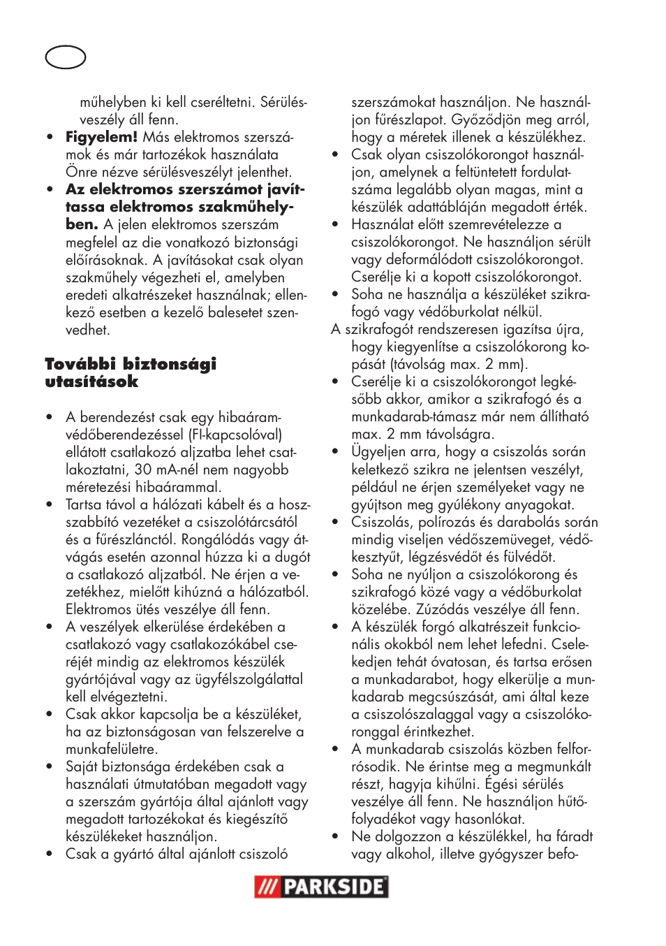 Parkside PSS 65 A1 User Manual | Page 38 / 120