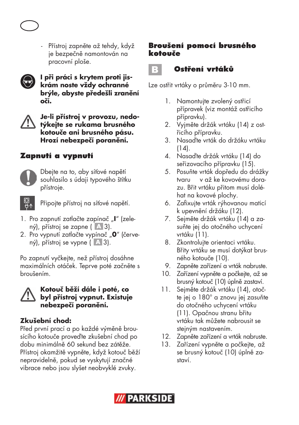Parkside PSS 65 A1 User Manual | Page 70 / 120