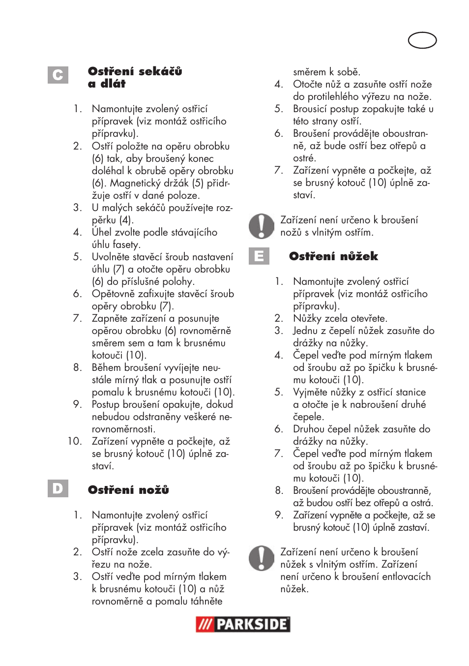 Parkside PSS 65 A1 User Manual | Page 71 / 120