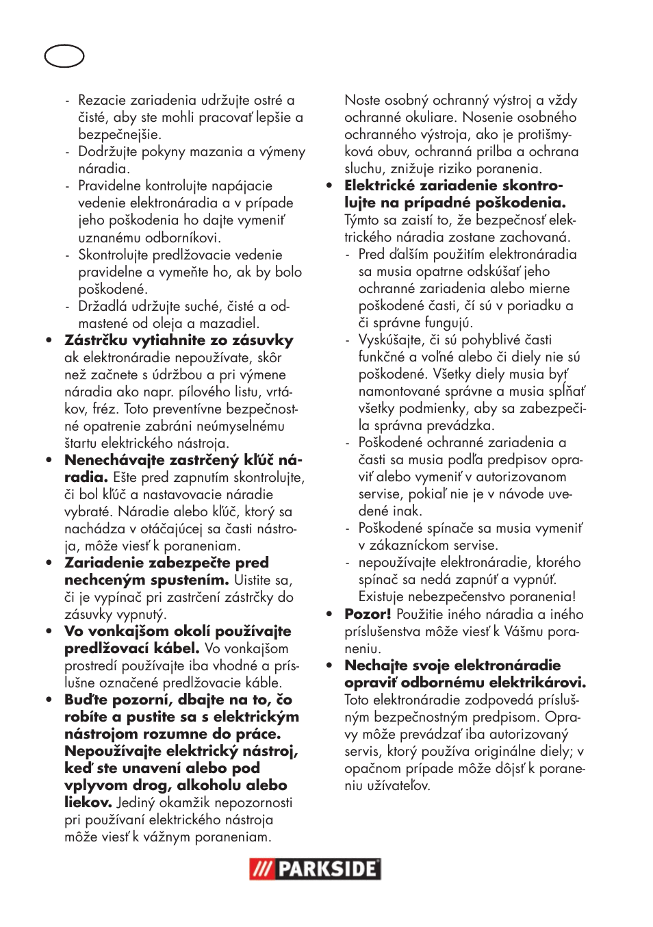 Parkside PSS 65 A1 User Manual | Page 82 / 120