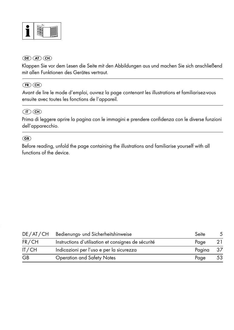 Parkside PLS 48 B1 User Manual | Page 2 / 68