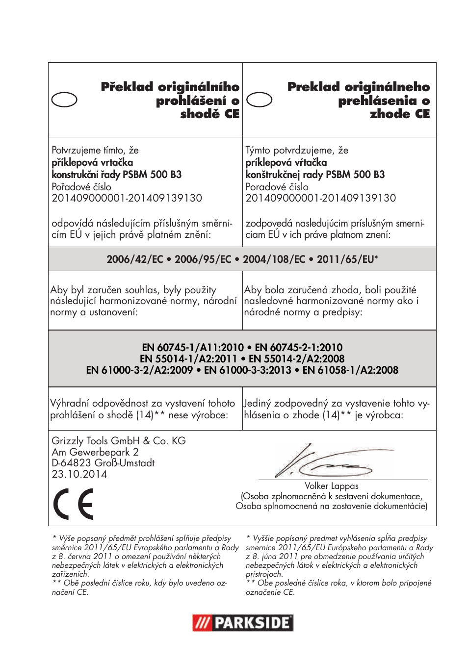 Parkside PSBM 500 B3 User Manual | Page 91 / 96