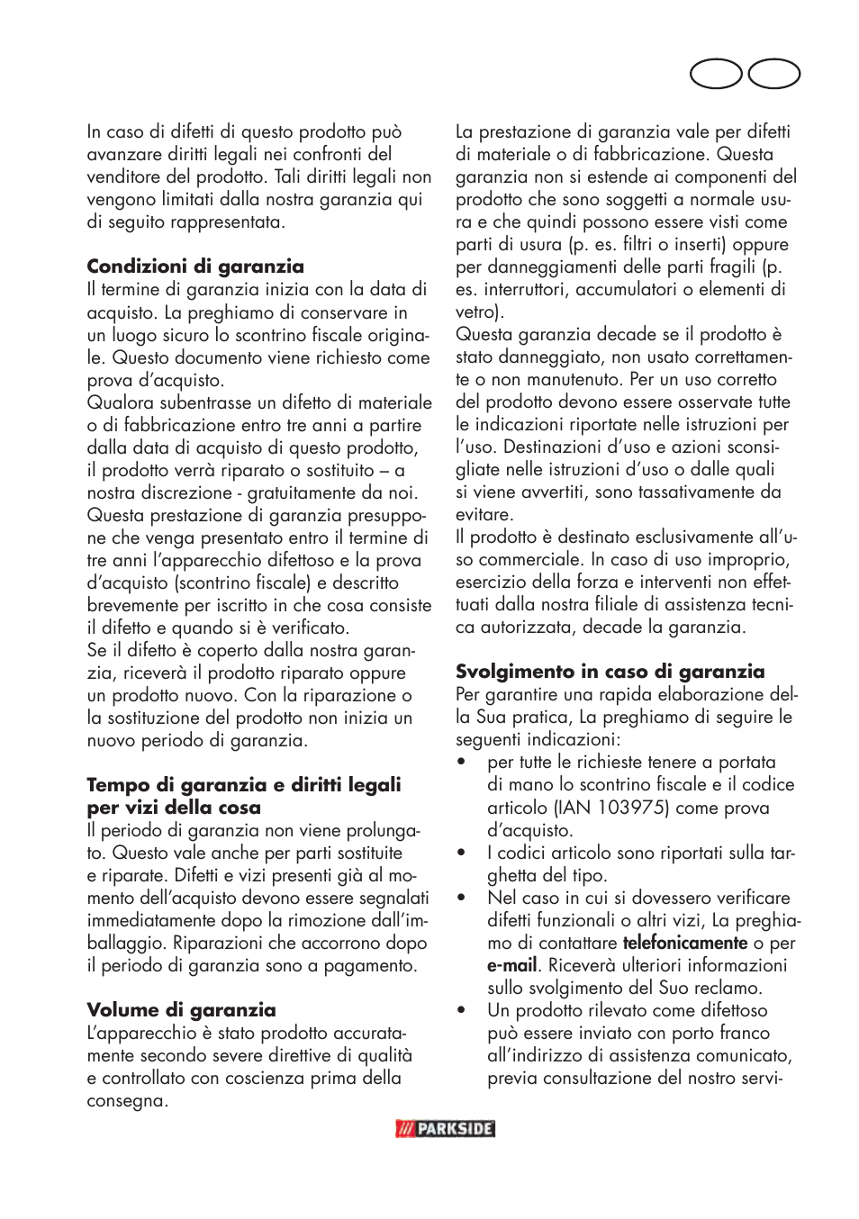 It ch | Parkside PABSW 10.8 B3 User Manual | Page 45 / 68