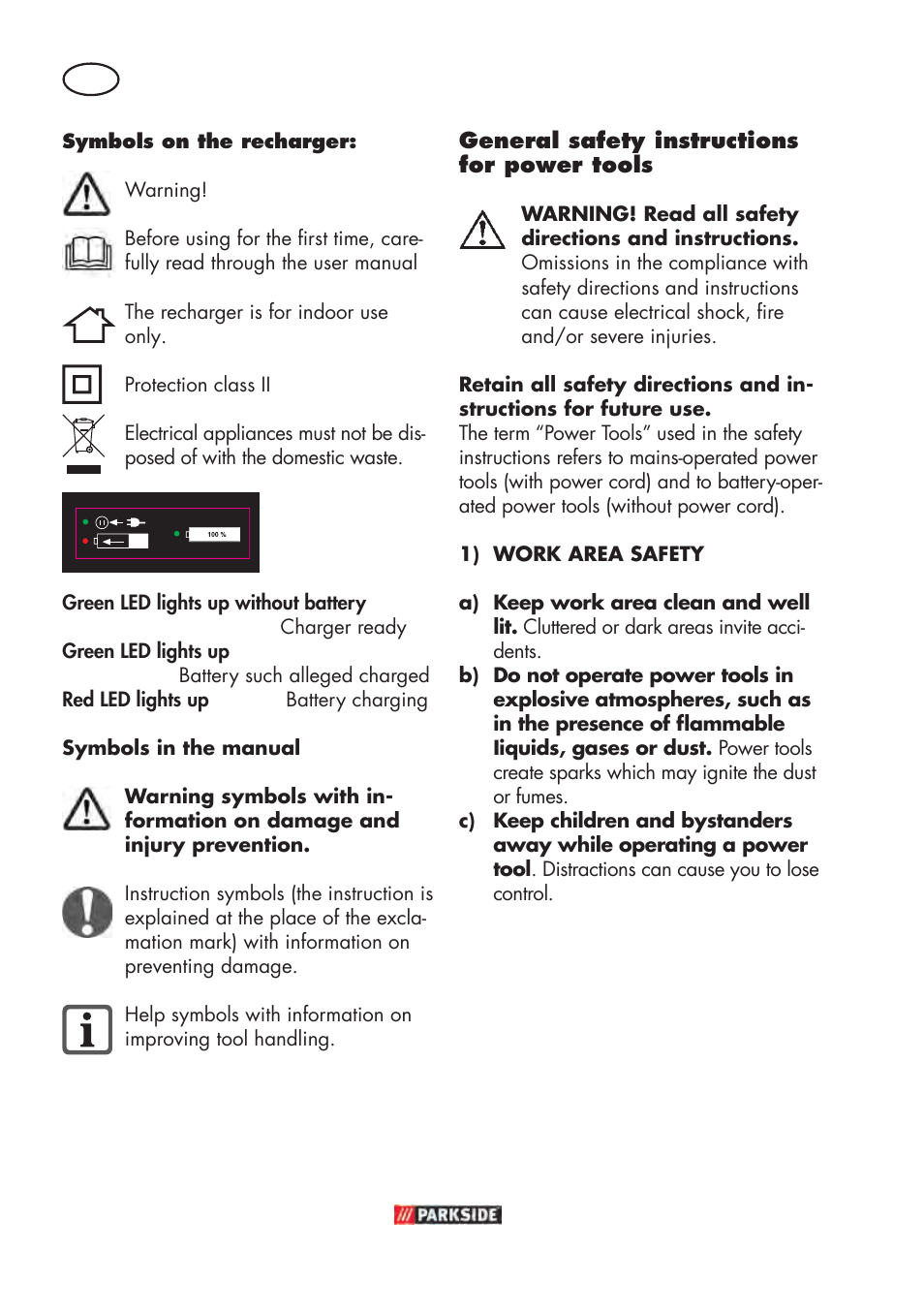 Parkside PABSW 10.8 B3 User Manual | Page 50 / 68