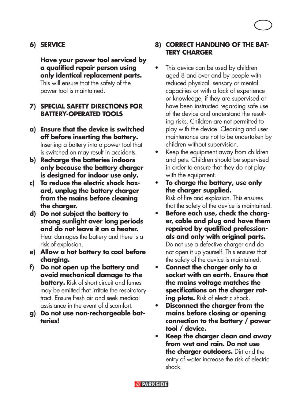 Parkside PABSW 10.8 B3 User Manual | Page 53 / 68