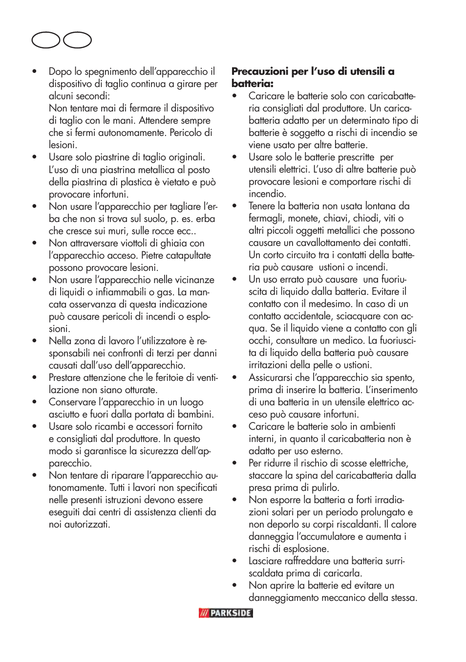 It mt | Parkside PABSW 10.8 B3 User Manual | Page 24 / 84